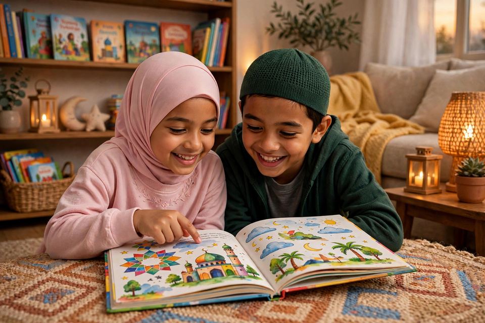 Online Quran classes in Sheffield: kids learning Islamic studies in an online class